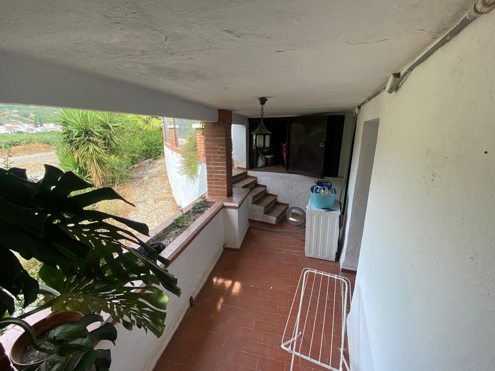 Downstairs terrace